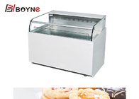 Open Style Refrigerated Cake Display , Energy Saving Chilled Cake Display Cabinets
