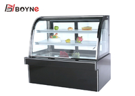 Fan Cooling R134A Refrigerated Pastry Display Case with Marble Base