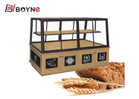 Single Side Normal Temperature Cake Display Case Bread Display Cabinet