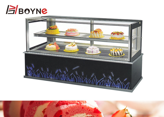 Japanese Style Right Angle Three-Layers Cake Freezer E Type for bakery shop