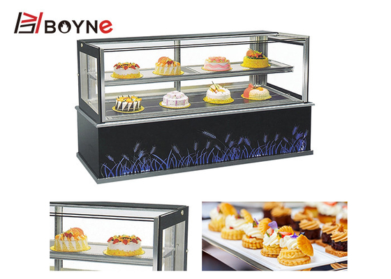 Japanese Style Right Angle Three-Layers Cake Freezer E Type for bakery shop